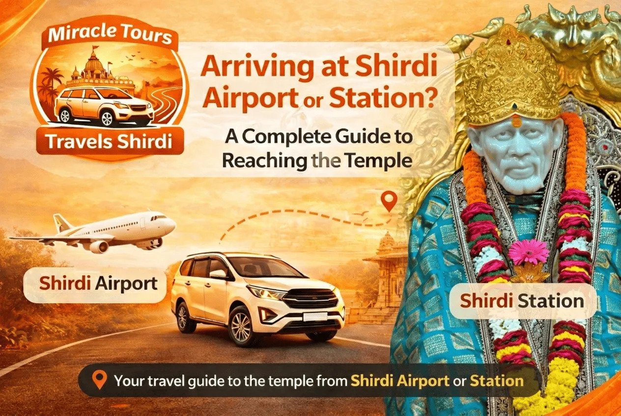 Arriving at Shirdi Airport or Station: A Complete Guide to Reaching the Temple